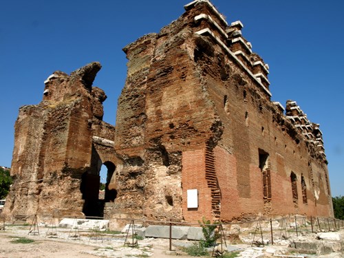 Pergamum, Red Basilica - 4th Global Smyrna Meeting on the Seven Churches of Revelation & Colossae